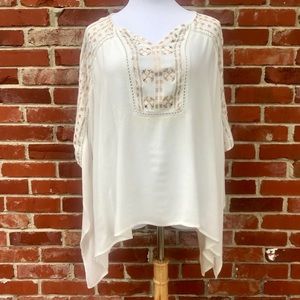 Chico’s top size Large/XL Trapeze Top
